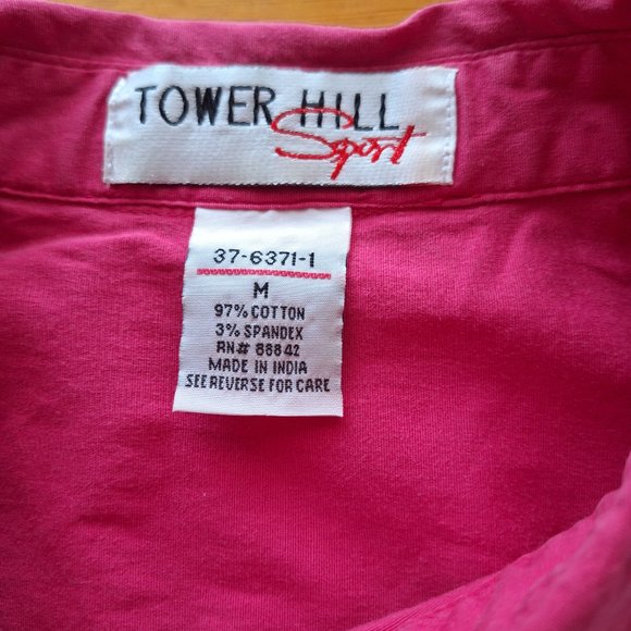 Vintage Tower Hill Sport Short Sleeve Button-up Top - Picture 7 of 7